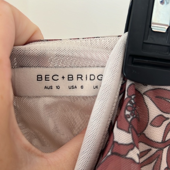 Bec and Bridge Flora Mini Dress - Picture 3 of 3